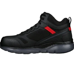 Lace Up|Boots<SKECHERS Work: Arch Fit SR - Bensen BLACK / RED