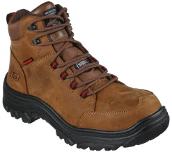 Work & Safety|Lace Up<SKECHERS Work: Burgin - Benafick ST BROWN