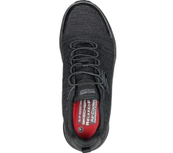 Work & Safety|Slip-Ons<SKECHERS Work: D'Lux Walker SR - Luxir BLACK