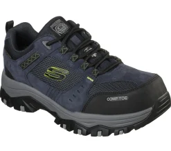 Work & Safety|Lace Up<SKECHERS Work: Greetah Comp Toe NAVY / BLACK