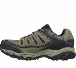 Work & Safety|Lace Up<SKECHERS Work Relaxed Fit: Cankton ST PEBBLE / BLACK