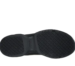 Lace Up<SKECHERS Work Relaxed Fit: Dighton - Strits BLACK