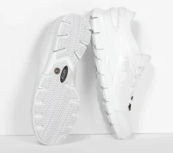 Work & Safety<SKECHERS Work Relaxed Fit: Eldred - Dewey SR WHITE