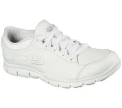 Work & Safety<SKECHERS Work Relaxed Fit: Eldred - Dewey SR WHITE