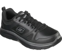 Work & Safety|Lace Up<SKECHERS Work Relaxed Fit: Flex Advantage SR BLACK