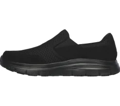 Work & Safety|Slip-Ons<SKECHERS Work Relaxed Fit: Flex Advantage - McAllen SR BLACK