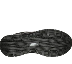 Work & Safety|Lace Up<SKECHERS Work Relaxed Fit: Flex Advantage - Bendon SR BLACK