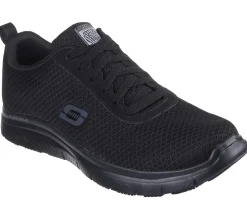 Work & Safety|Lace Up<SKECHERS Work Relaxed Fit: Flex Advantage - Bendon SR BLACK