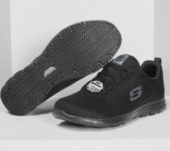 Work & Safety<SKECHERS Work Relaxed Fit: Ghenter - Bronaugh SR BLACK