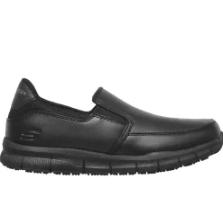 Work & Safety<SKECHERS Work Relaxed Fit: Nampa - Annod SR BLACK