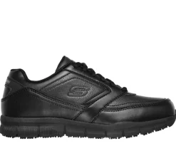 Work & Safety<SKECHERS Work Relaxed Fit: Nampa - Wyola SR BLACK