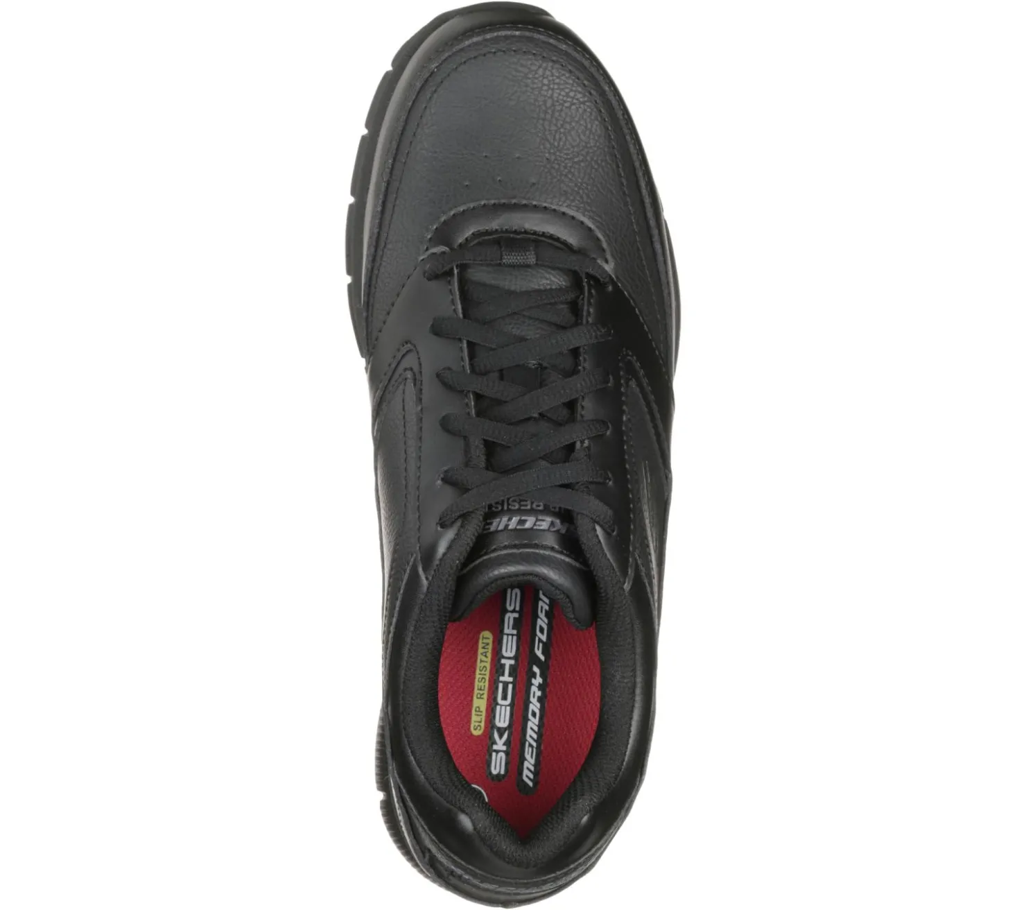 Work & Safety|Lace Up<SKECHERS Work Relaxed Fit: Nampa SR BLACK