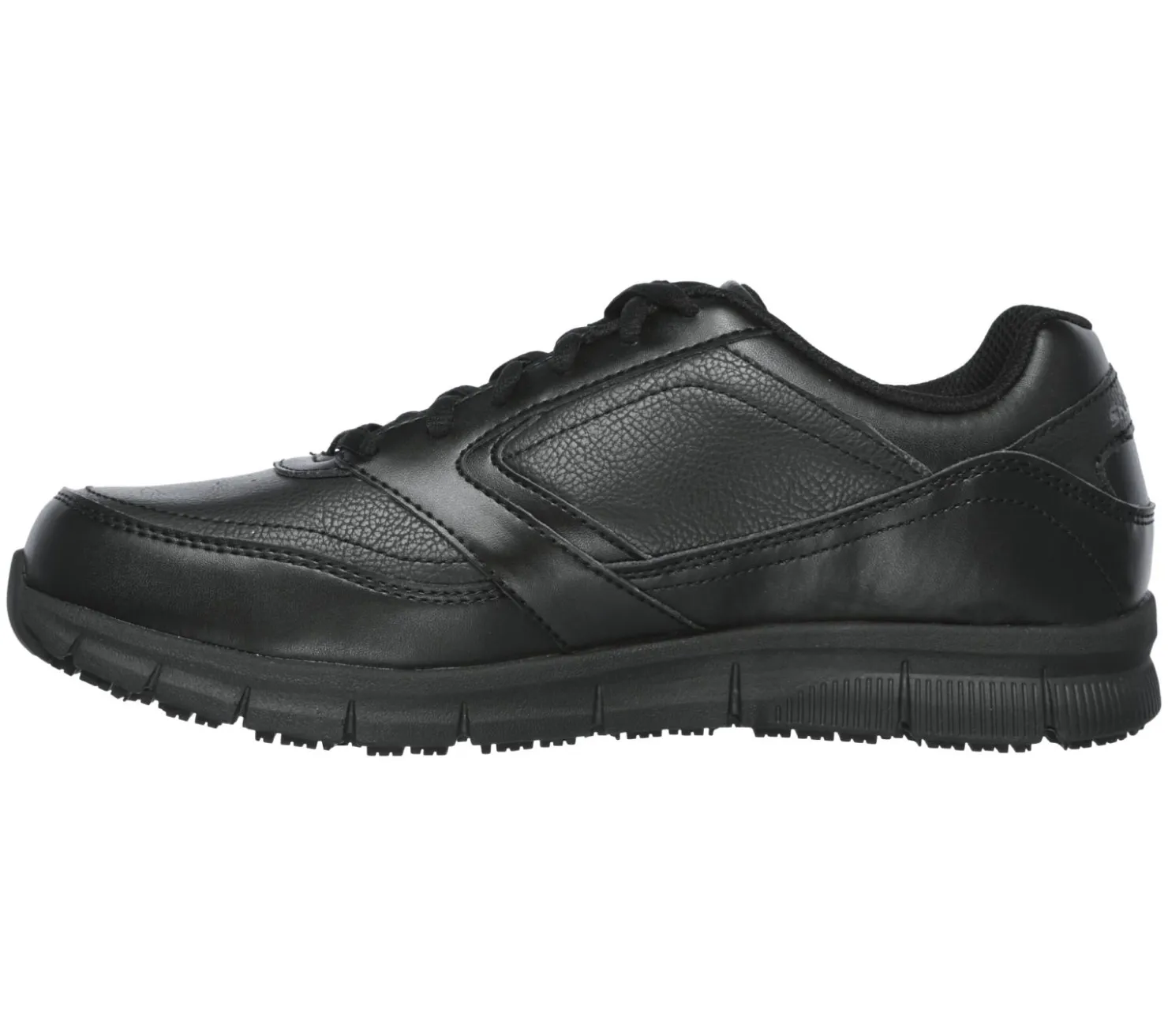 Work & Safety|Lace Up<SKECHERS Work Relaxed Fit: Nampa SR BLACK