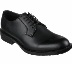 Work & Safety|Dress Shoes<SKECHERS Work Relaxed Fit: Rylon SR BLACK