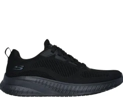 Work & Safety<SKECHERS Work Relaxed Fit: Squad Chaos Slip Resistant - Fellker BLACK