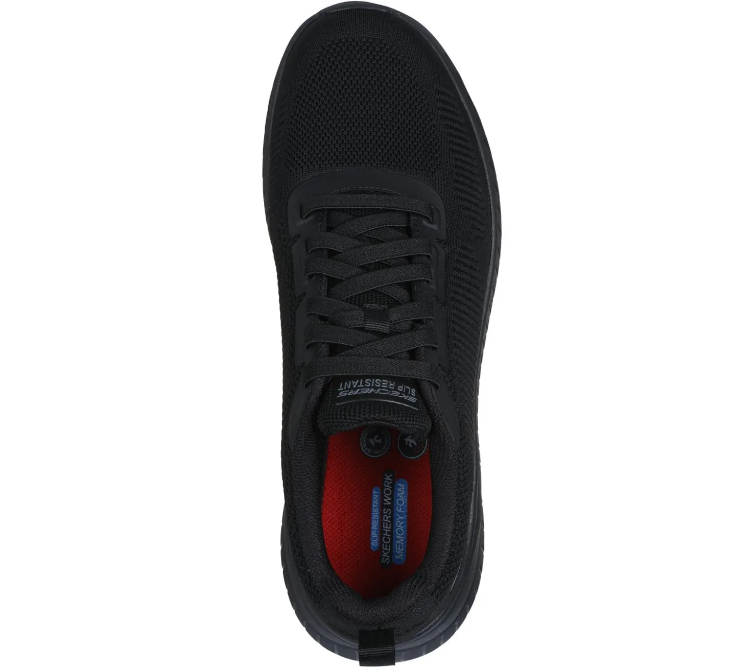 Work & Safety<SKECHERS Work Relaxed Fit: Squad Chaos Slip Resistant - Fellker BLACK