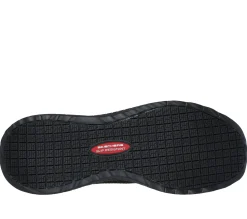Work & Safety<SKECHERS Work Relaxed Fit: Squad Chaos Slip Resistant - Fellker BLACK