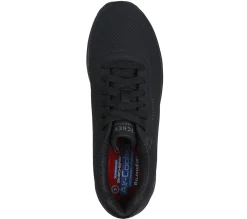 Work & Safety|Lace Up<SKECHERS Work Relaxed Fit: Uno SR - Sutal BLACK