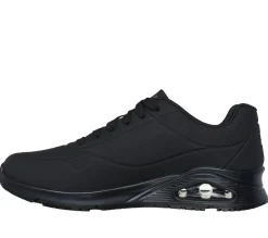 Work & Safety|Lace Up<SKECHERS Work Relaxed Fit: Uno SR - Sutal BLACK
