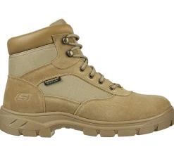 Work & Safety|Boots<SKECHERS Work Relaxed Fit: Wascana - Millit WP CAMEL