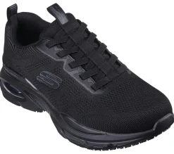 Work & Safety|Slip-Ons<SKECHERS Work: Skech-Air Ventura SR BLACK