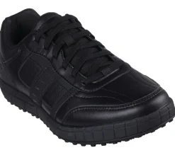 Work & Safety<SKECHERS Work Slip Resistant: Elston 2.0 BLACK