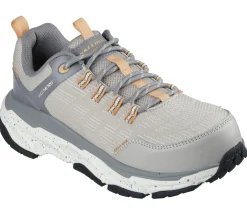 Work & Safety<SKECHERS Work Slip-Resistant: D'Lux Journey SR - Nixxy DARK NATURAL