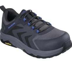 Work & Safety|Lace Up<SKECHERS Work: Speed-Flex Trekker CHARCOAL