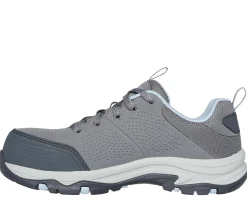 Work & Safety<SKECHERS Work: Trego - Astallet CT GRAY / AQUA