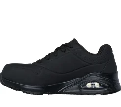 Work & Safety<SKECHERS Work: Uno SR - Deloney BLACK