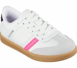 Lace Ups|Athletic Shoes & Sneakers<SKECHERS Zinger Street WHT / BLACK / PINK